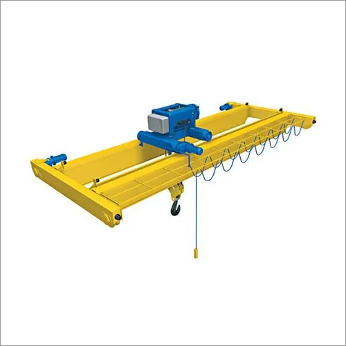 Yellow Single Girder Bridge Eot Crane