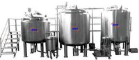 Silver Industrial Syrup Making Machine