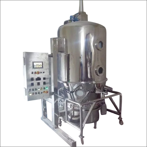 Steam Operated Fluid Bed Dryer - Stainless Steel Silver | Industrial Usage Advanced Technology Compliant with Global Standards