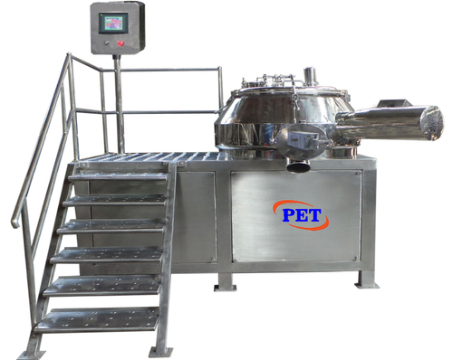 Stainless Steel Rapid Mixer Granulator Capacity: 25-600 Liter/Day