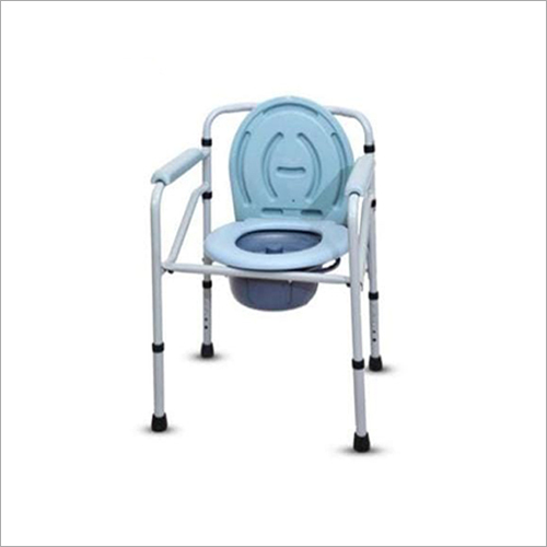 Adjustable Commode Chair Powder Coated