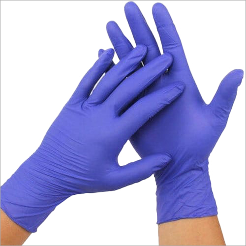 Cool Pass Blue Surgical Rubber Gloves