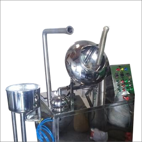 Silver Laboratory Coating Pan
