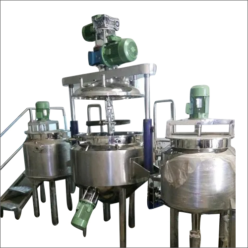 Stainless Steel Ointment Manufacturing Plant Capacity: 10-5000 Kg/Day