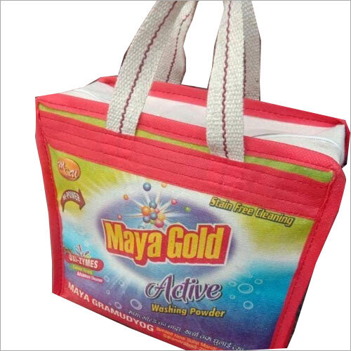 5 Kg Washing Powder Canvas Packing Bag - Canvas Material, Customized Size , Design Your Own Style with Ease