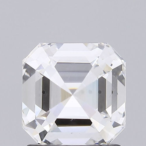 ASSCHER 1.50ct F SI1 Certified CVD Lab Grown Diamond 544278121 EJ1426