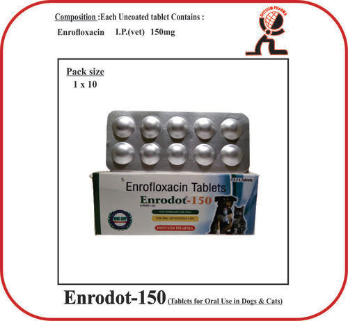 Enrofloxacin 150mg Brand- ENRODOT-150