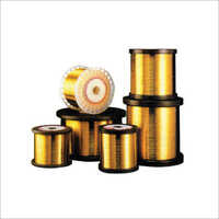 Edm Soft Brass Wire - Brass Material, Golden Color | High Tensile Strength, Flexible, Shock Resistant, Industrial Usage