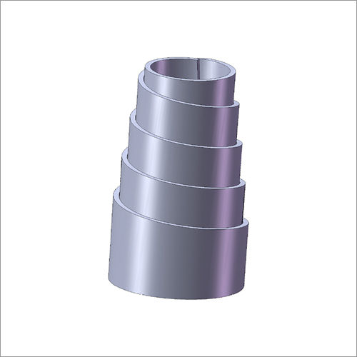 Grey Industrial Volute Spring