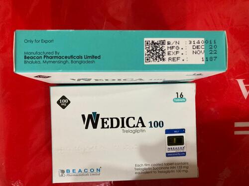 Trelagliptin 100 Mg Wedica Tablets