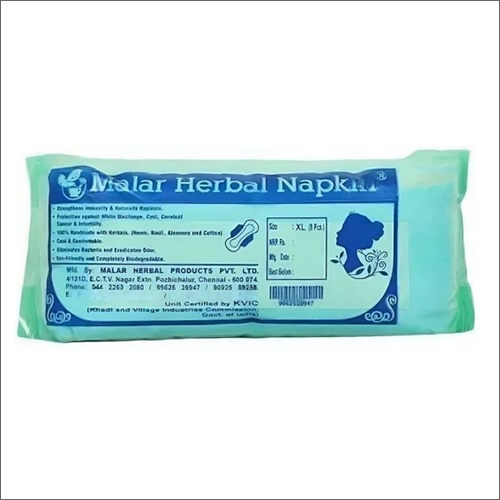 XL Size Malar Herbal Napkin (8pcs in each pack)