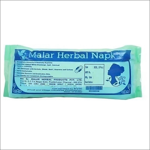 Xxl Size Malar Herbal Napkin Age Group: Adults