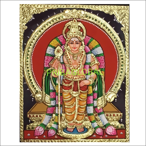 Lord Muragan Kartikeya Tanjore Paintings