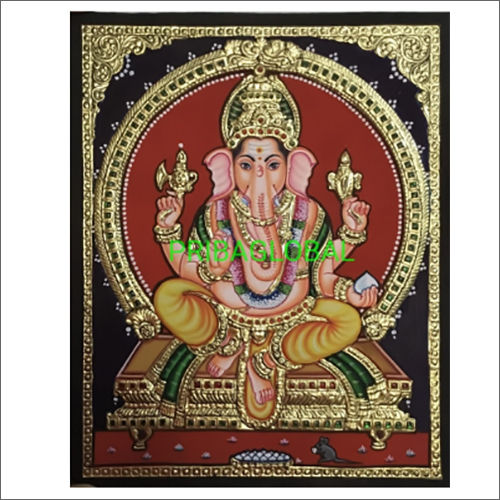 Vinayagar Tanjore Painting