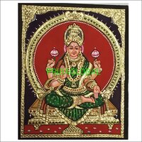 Goddess Lakshmi Tanjore Painting