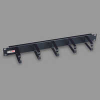 1U 19 Inch PVC Cable Manager