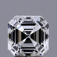 ASSCHER 2.50ct F VS1 Certified CVD Lab Grown Diamond 537251278 S109
