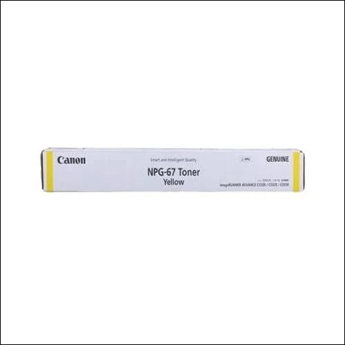 Canon NPG 67 Yellow Toner Cartridge