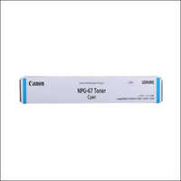 Canon NPG 67 Cyan Original Toner Cartridge