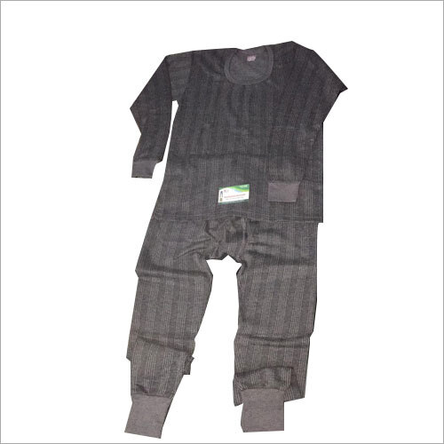 Men Full Sleeve Thermal Set - Cotton Fabric, Unisex Design , Available in Various Sizes and Plain Pattern