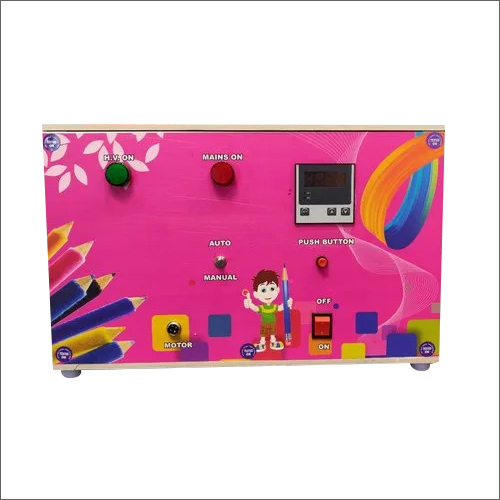 220 Volt Single Phase Pencil Making Machine - Mild Steel, Pink Color | Automatic Operations, PLC Control System, User-Friendly Design