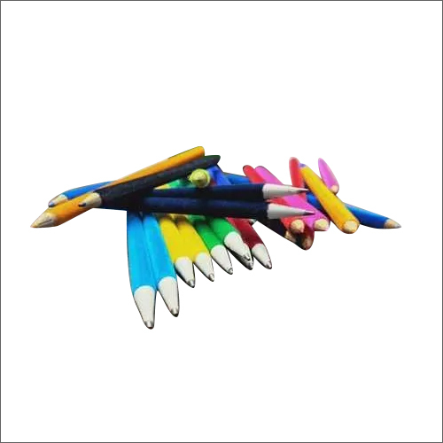 Polymer Writing Pencil - 6 Inch | High Quality Available in Blue Green Black Red Pink
