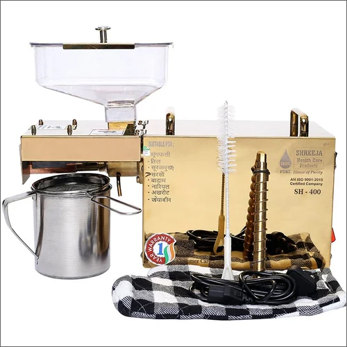 Brown Mustard Oil Maker Machine