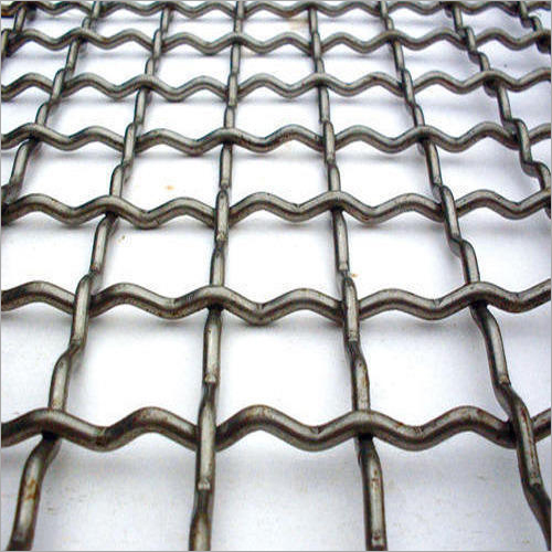 Iron Stainless Steel Crimped Wire Mesh
