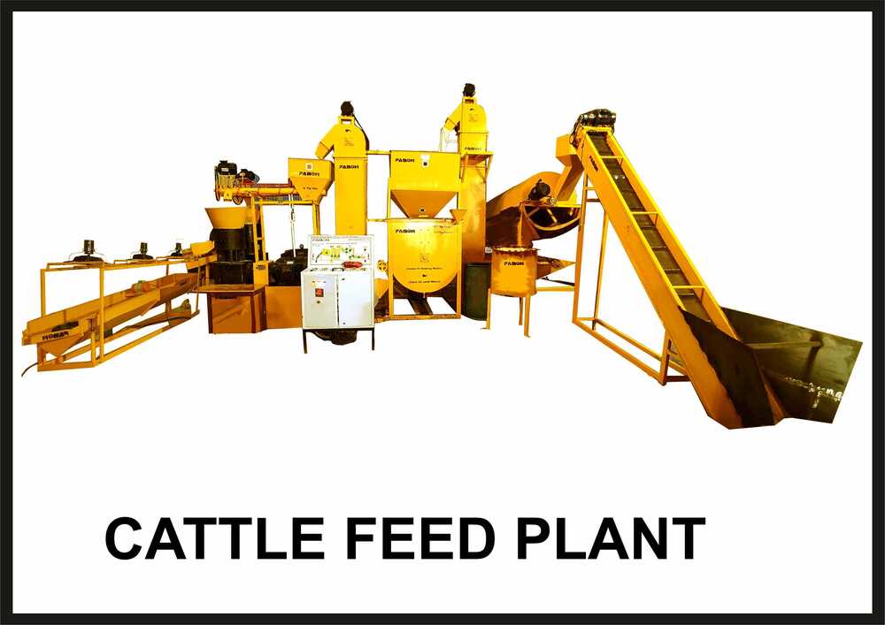 AUTOMATIC CATTLE FEED PELLET PLANT 2000 KG HOUR