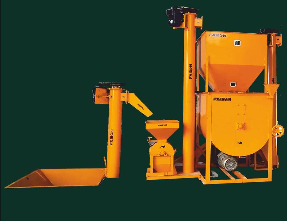AUTOMATIC CATTLE FEED PLANT 125 KG HOUR