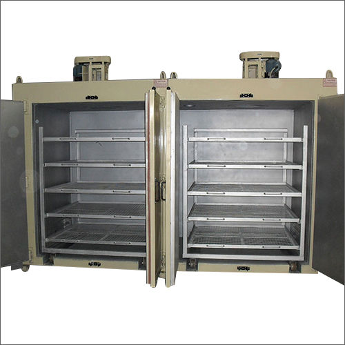 Silver Dual Trolley Batch Oven