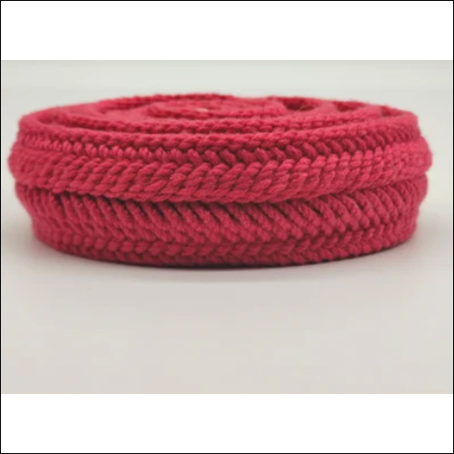 Cotton Solid Braided Factory Braided Cotton Webbing Tape Rope Webbing Strap Dog Collar Application: Industrial