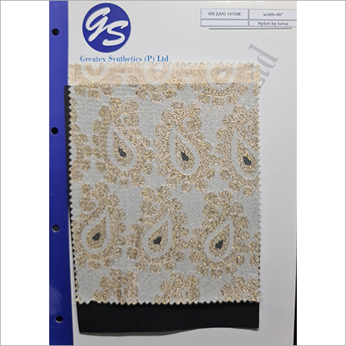 Multicolor Rachel Fabric Rr Zari 1415M