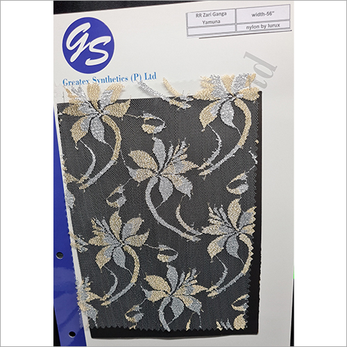 Multicolor Rachel Fabric Rr Zari Ganga Yamuna