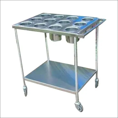 Ss Kitchen Masala Trolley - Stainless Steel, Various Sizes Available | Ideal for Hotel Use