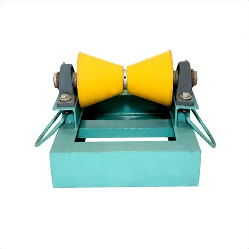 Green-Yellow Nylon Cone Type Pipe Roller