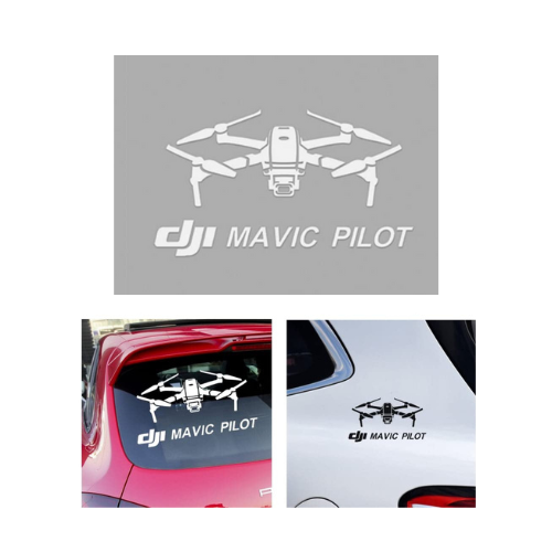 Dji Mavic Drone pilot Stickers for car