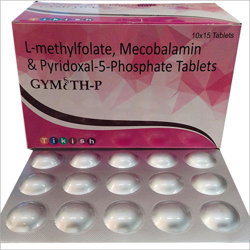 Gymeth P L Methylfolate Mecobalamin Pyridoxal 5 Phosphate Tablets General Medicines