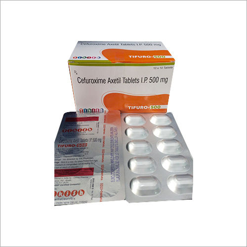 Cefuroxime Axetil Tablets IP 500mg