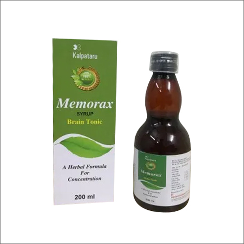 200ml Brain Tonic Syrup For Keep Mind Alert Active And Boost Memory