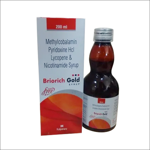 200ml Methylcobalamin Pyridoxine HCL-Lycopene And Nicotinaminde Syrup