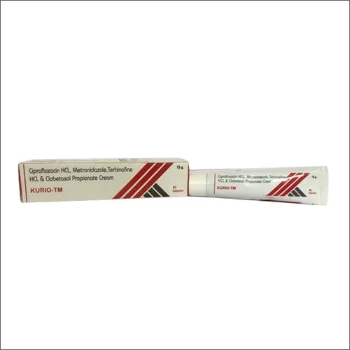 15g Ciprofloxacin HCL Metronidazole Terbinafine HCL Clobetasol Propionate Cream