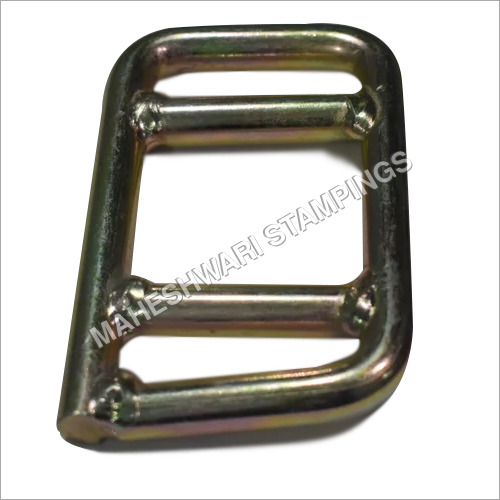 Silver 40 Mm Welded Metal Buckle