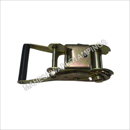 50 mm Metal Ratchet - Metal, 50 mm, Chrome | Ideal for Cargo Lashing, Smooth Performance, Polished Finish