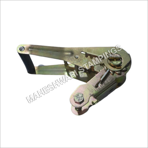 50mm Ratchet - Metal, 50mm Size, Chrome Color | High Quality for Cargo Lashing and Automobile Industry, Polished Finish