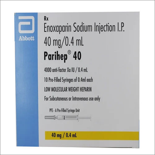 Capsules 40Mg Enoxaparin Sodium Injection Ip