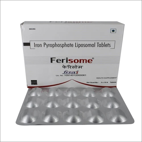 Iron Pyrophosphate Liposomal Tablets