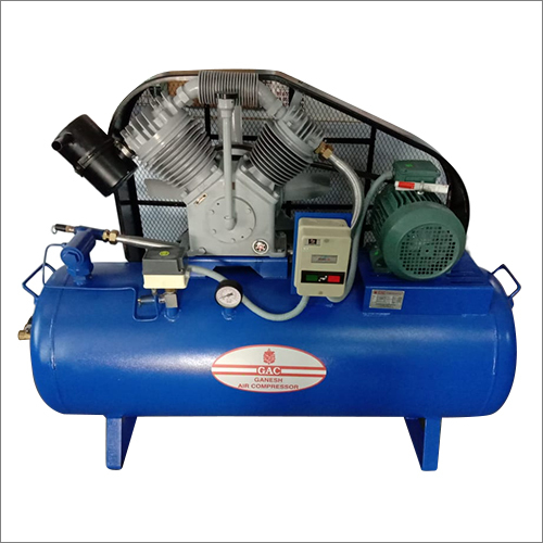 Lubricated 5 Hp Two Stage Air Compressor