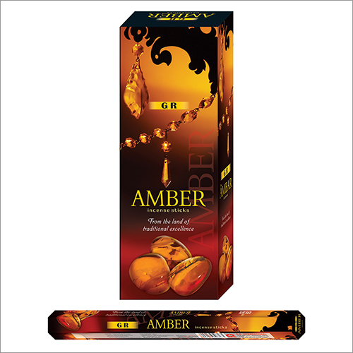 Eco-Friendly Amber Incense Sticks