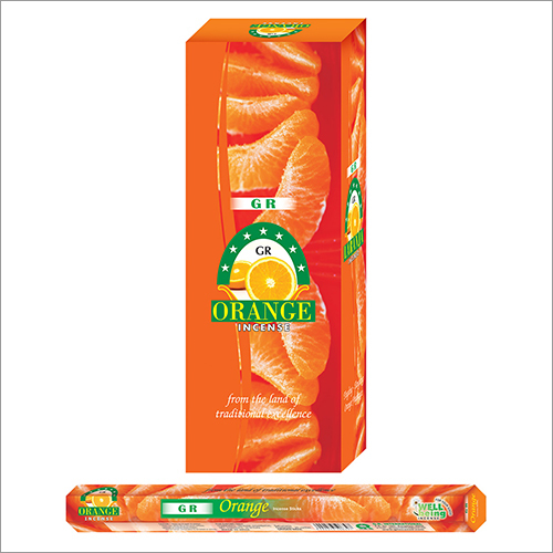 Eco-Friendly Orange Incense Sticks